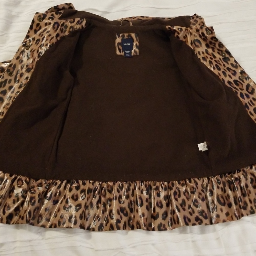 Gap Leopard Rain coat 3T - Picture 2 of 5